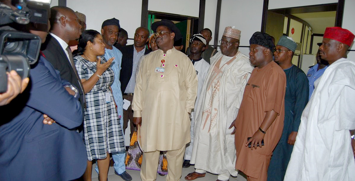 Senate Committee on ICT & Cyber Crime Visits NIGCOMSAT